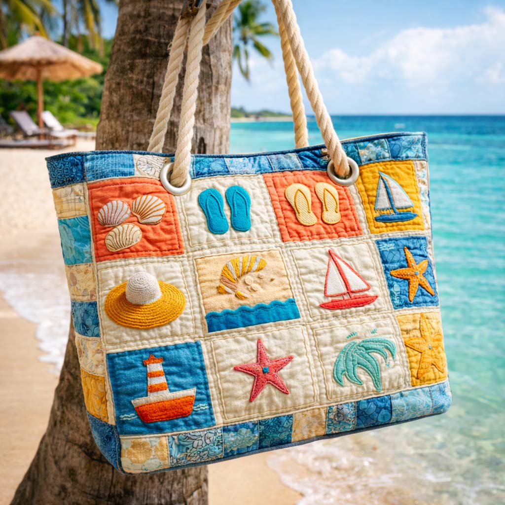 Bolsa de Playa Acolchada