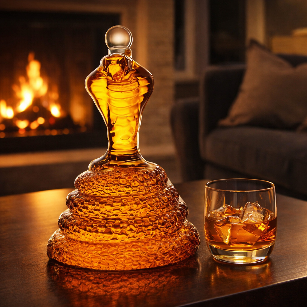 Botella de Whisky - Edición Cobra
