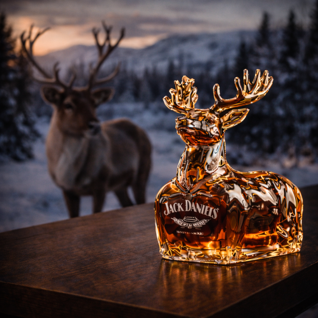 Botella de Whisky - Edición Reno