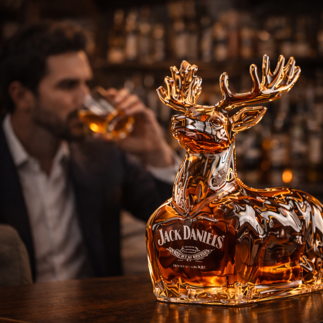 Botella de Whisky - Edición Reno