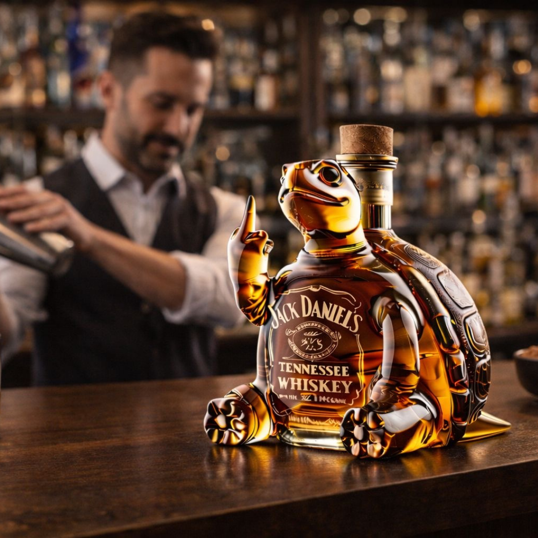 Botella de Whisky - Edición Tortuga