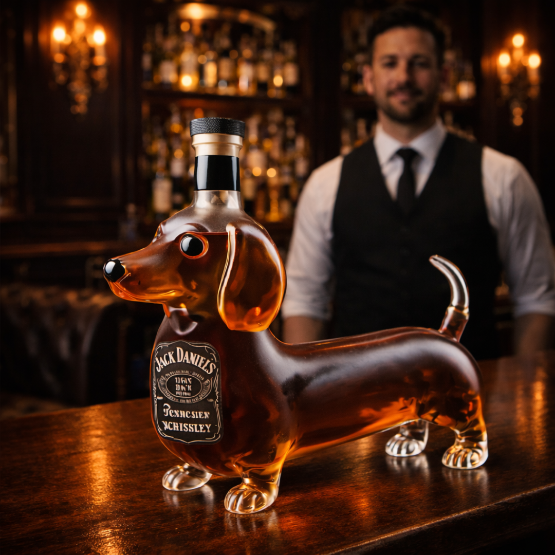 Botella de Whisky - Edición Teckel