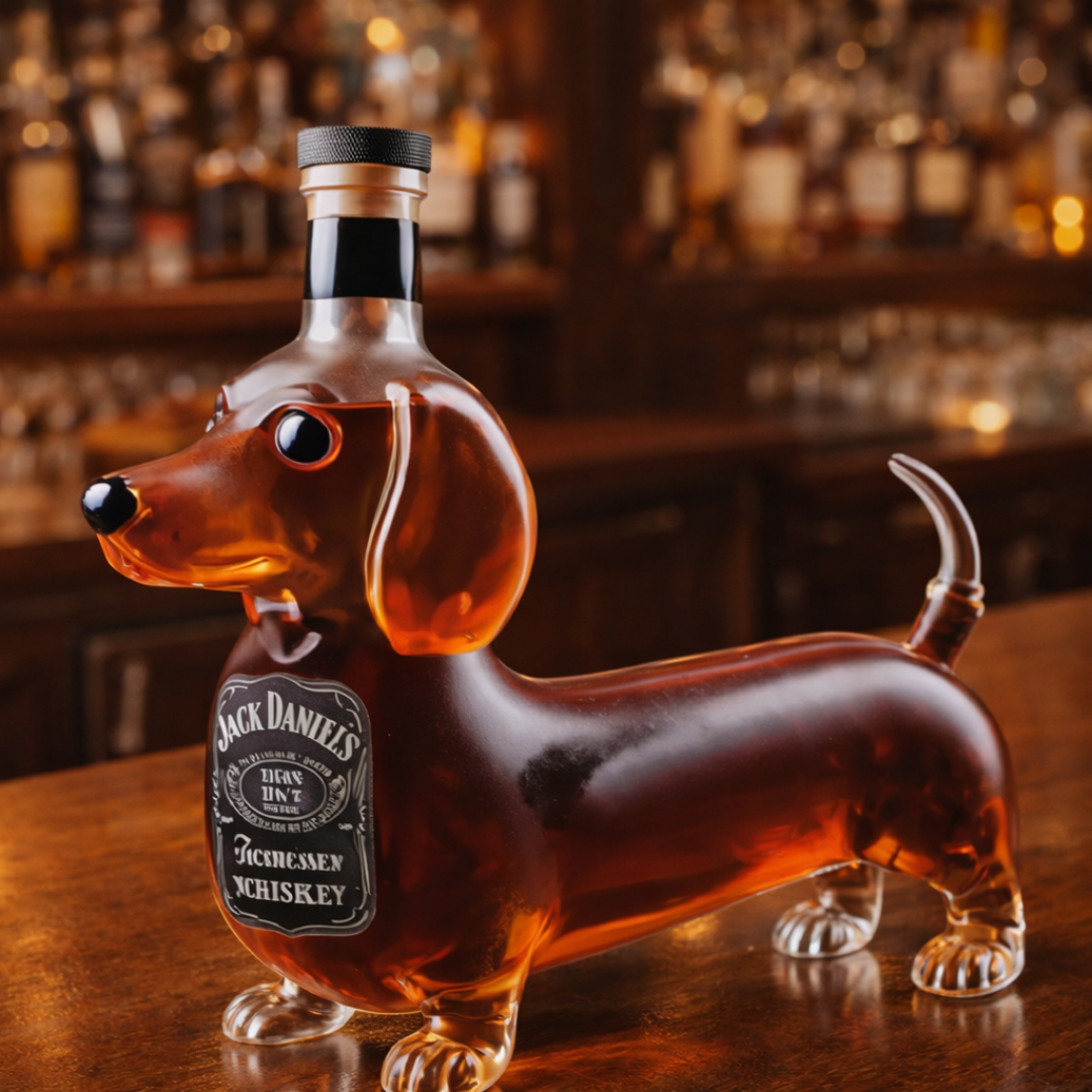 Botella de Whisky - Edición Teckel