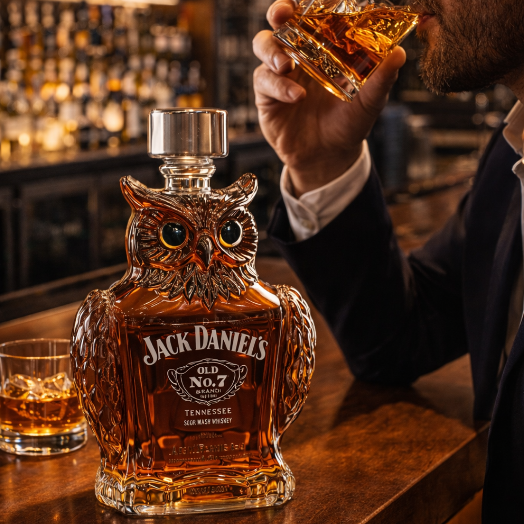 Botella de Whisky - Edición Búho