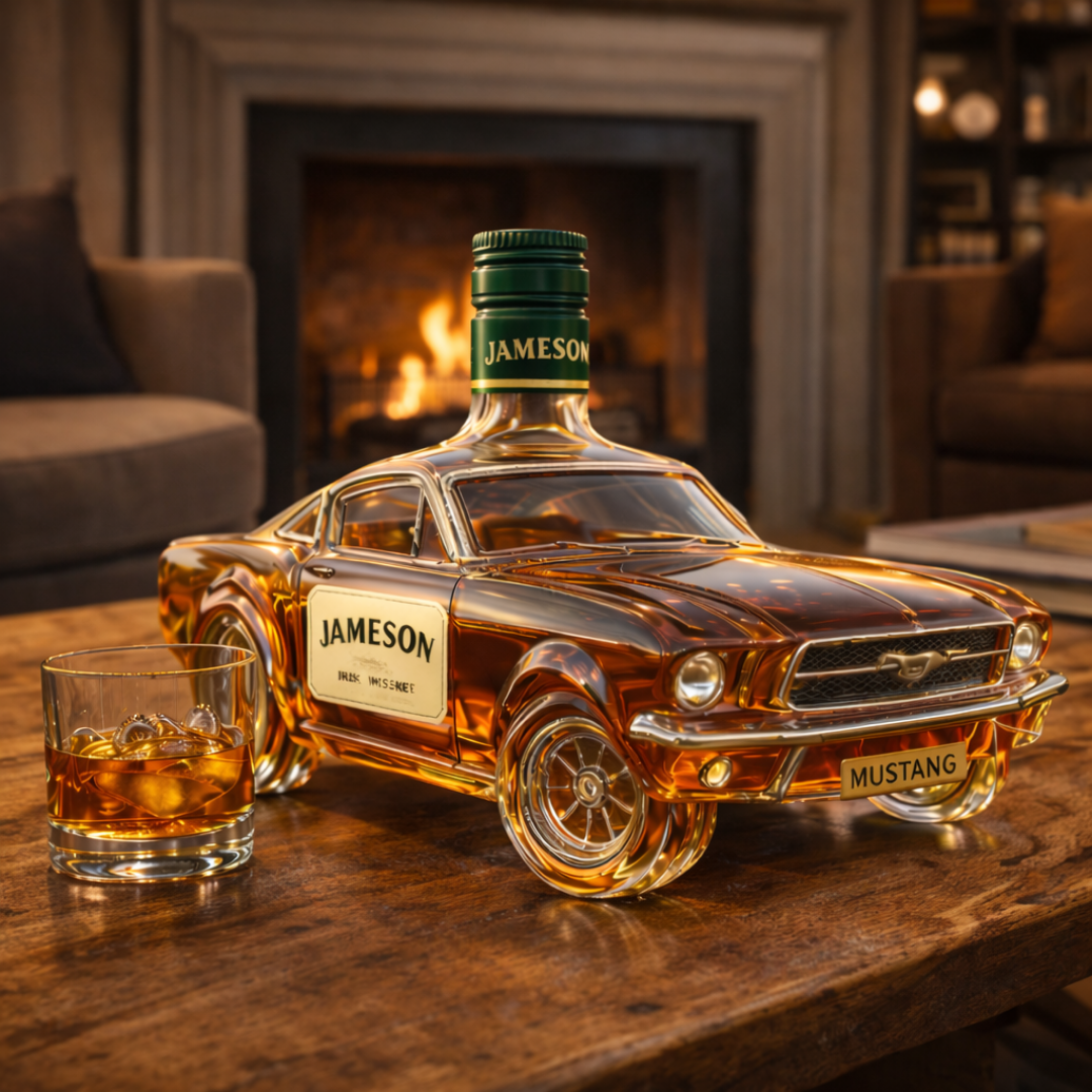 Coche Americano - Decantador de Whisky