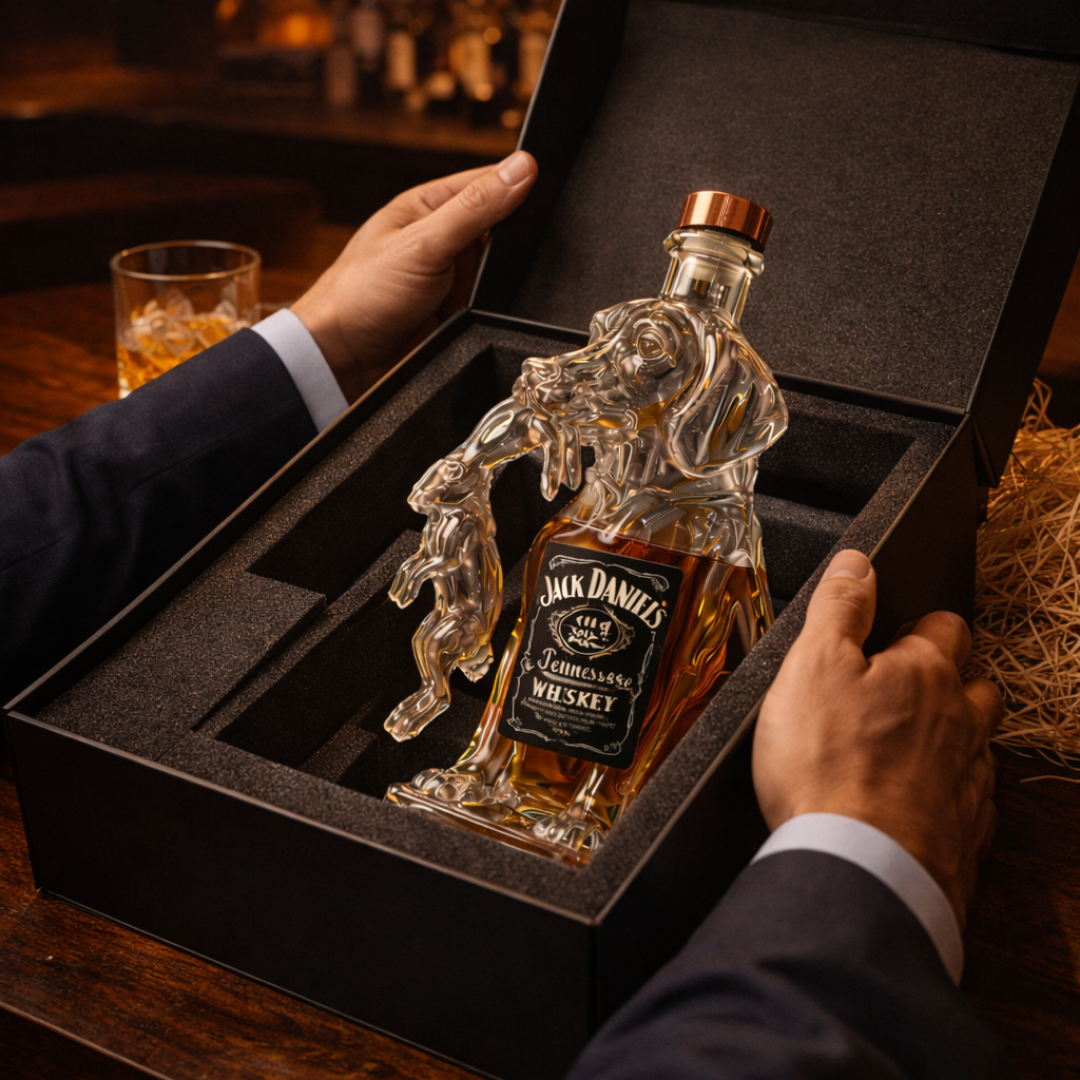 Botella de Whisky - Edición Perro