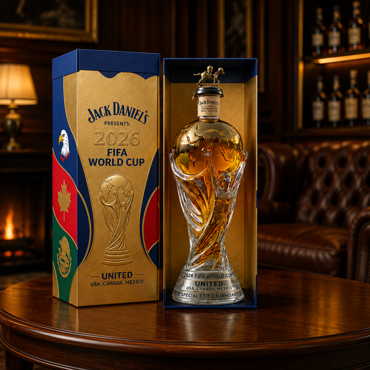 Edición Copa del Mundo 2026 - Decantador de Whisky