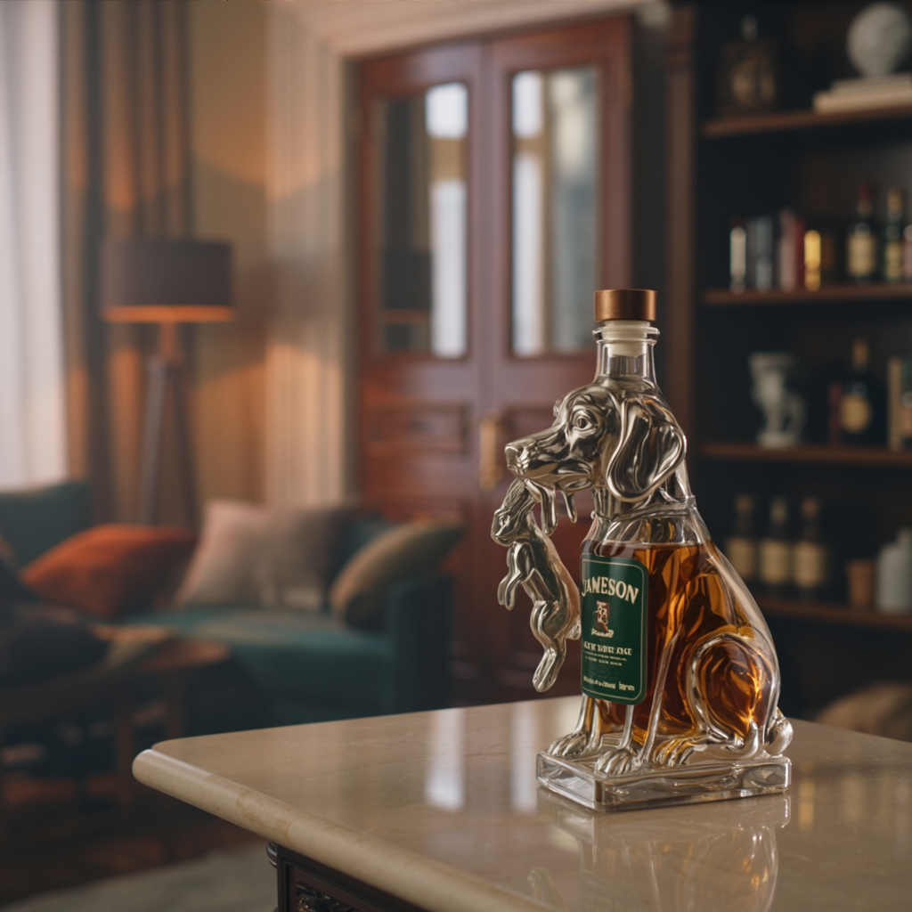 Botella de Whisky - Edición Perro