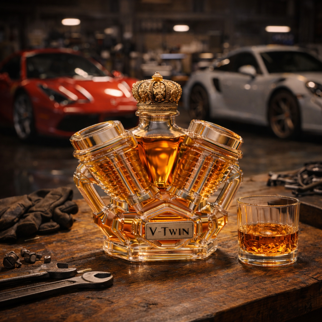 Botella de Whisky - Edición V8