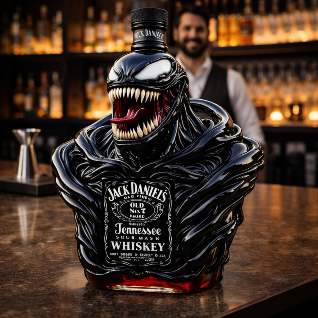 Botella de Whiskey - Edición Venom