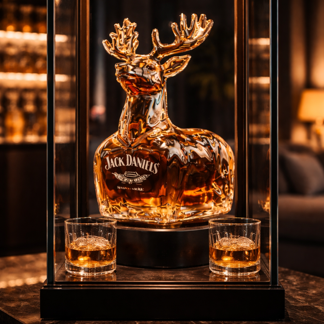 Botella de Whisky - Edición Reno