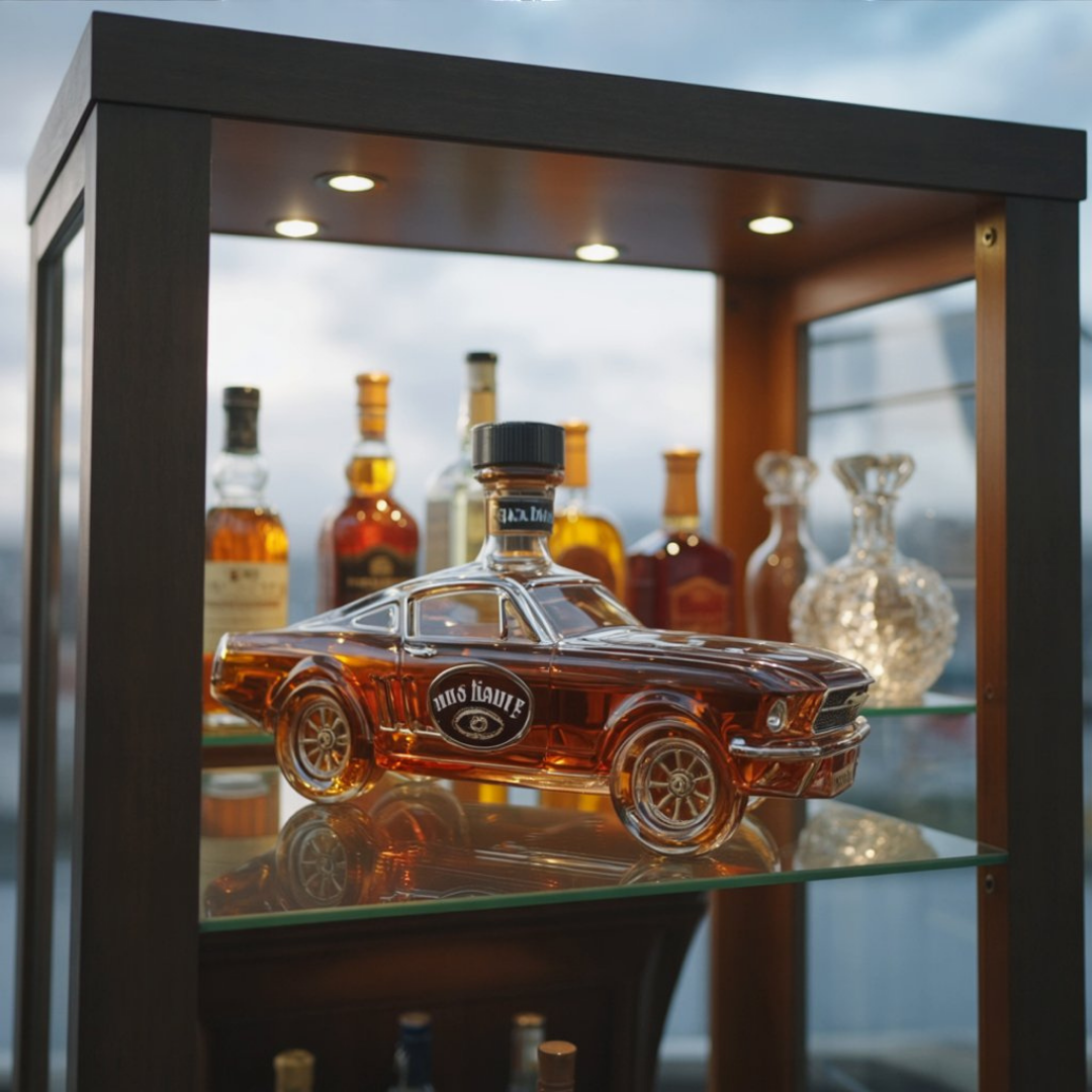 Coche Americano - Decantador de Whisky