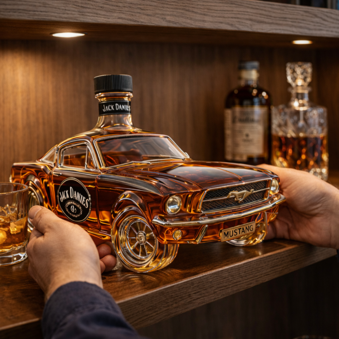 Coche Americano - Decantador de Whisky