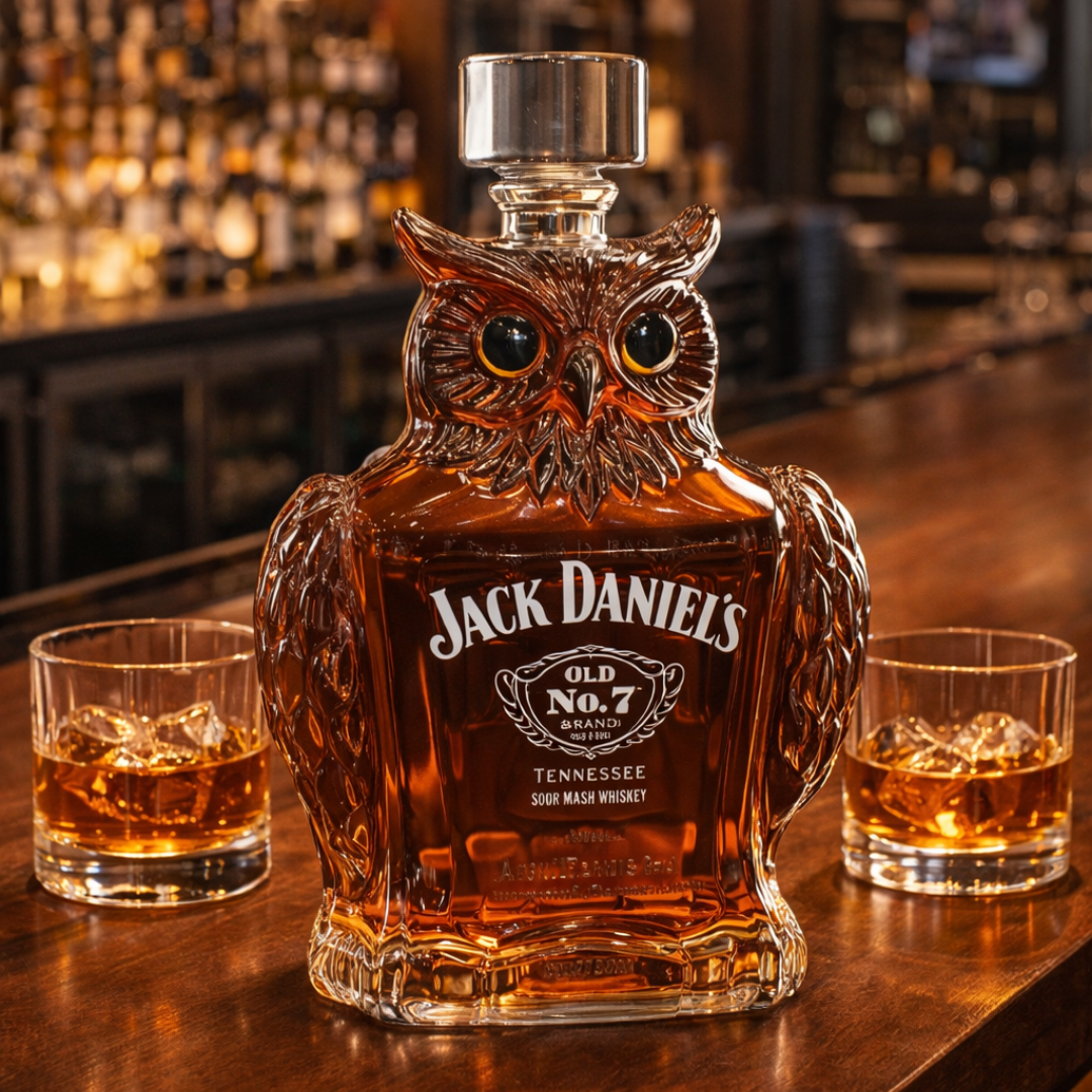 Botella de Whisky - Edición Búho