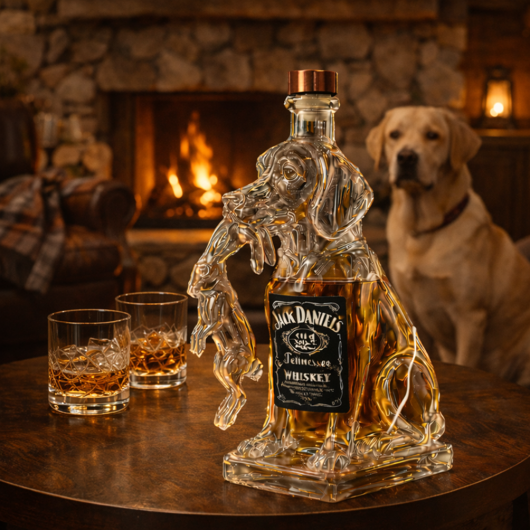 Botella de Whisky - Edición Perro