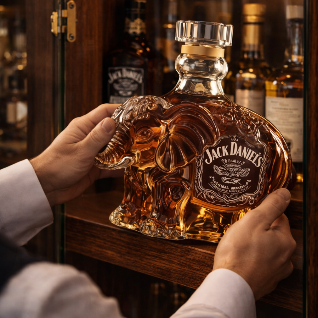 Botella de Whisky - Edición Elefante